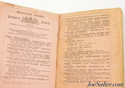 Collection of British Pocket Training Manuals 1795-1897 Infantry Musketry - Image 3 of 10