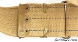 Original U.S. Spanish American War .30-40 Krag Rifle Ammunition Belt - Image 6 of 6