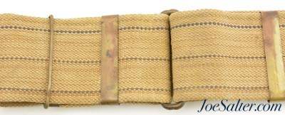 Original U.S. Spanish American War .30-40 Krag Rifle Ammunition Belt - Image 2 of 6