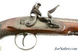 British Flintlock Short-Barreled Belt Pistol by H.W. Mortimer of London - 3 of 15