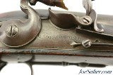 British Flintlock Blunderbuss Traveling Pistol by H.W. Mortimer of London - 4 of 15