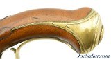 Beautiful Pair of French Gold Inlaid Traveling Pistols by Pierre Goullioud of St. Etienne - 7 of 15