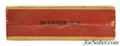 Excellent Sealed! Winchester 38 Short RF Black Powder Ammo Model 1885 - Image 2 of 6