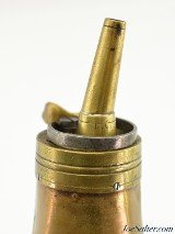 Antique Slant Charger Panel Powder Flask - Image 4 of 5