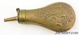 Antique Slant Charger Panel Powder Flask - Image 2 of 5
