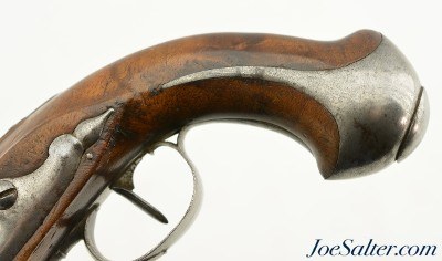 Pair of Unmarked Continental Flintlock Pocket Pistols - Image 5 of 15