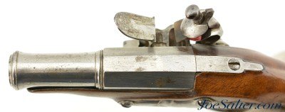 Pair of Unmarked Continental Flintlock Pocket Pistols - Image 8 of 15