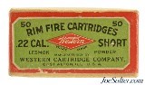Sealed! Western 22 Short Ammo 2nd Diamond Logo Issues 1912 - 1 of 6