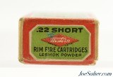 Sealed! Western 22 Short Ammo 2nd Diamond Logo Issues 1912 - 5 of 6