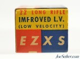 Winchester Improved Low Velocity EZXS 22 Long Rifle Match Ammo 1954 - 3 of 7