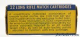 Winchester Improved Low Velocity EZXS 22 Long Rifle Match Ammo 1954 - 4 of 7