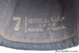 WWII RCAF Royal Canadian Air Force Winter Brill Cap - Image 6 of 6
