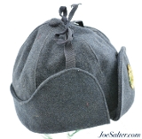 WWII RCAF Royal Canadian Air Force Winter Brill Cap - Image 2 of 6