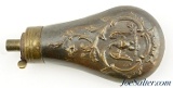 Scarce Antique Eagle Pistol Powder Flask - Image 2 of 5