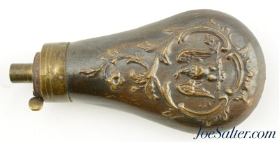 Scarce Antique Eagle Pistol Powder Flask - Image 2 of 5