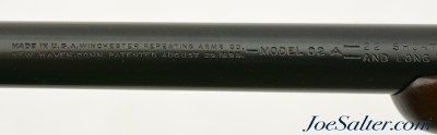 Excellent Winchester 1902 A Boy's Rifle with Extremely Rare Original Box - Image 12 of 15