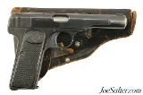 Identified WWII Bring Back German FN 1922 Pistol Rig Wa140 - Image 1 of 14