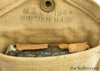 US WWII British made First Aid Kit Pouch with Carlisle Dressing - Image 4 of 4