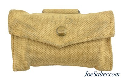 US WWII British made First Aid Kit Pouch with Carlisle Dressing - Image 1 of 4