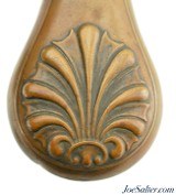 Antique Shell Style Pistol Powder Flask - Image 4 of 6