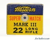 Western Super-Match Mark III 22 LR Ammunition Full Box - 3 of 7