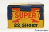 Crisp 1946 Western Super-X 22 Short Ammo Full Box - 3 of 7