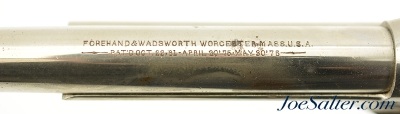 Extremely Rare Forehand & Wadsworth New Model Army Revolver 1 of 1000 Built - Image 10 of 14