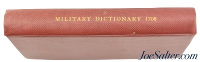 Rare 1708 Original British Military Dictionary with Sea-Dictionary & Navigation - Image 1 of 4