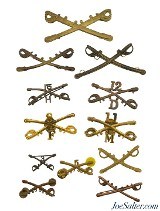 US Cavalry Badge Collection 12pc - 1 of 9