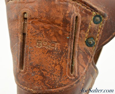 U.S. WWI M1916 .45 Colt 1911 Boyt Holster 1942 - Image 3 of 4