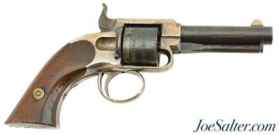 Rare High Condition James Warner Pocket Model Revolver 30 RF Antique - Image 1 of 15