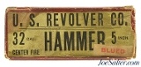 Original U.S. Revolver Co. 32cal. Hammer 5" Red Box 1920’s-30’s