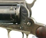 Engraved Remington New Model 1858 38 Caliber Conversion Revolver 7 ½ Inch - 8 of 15