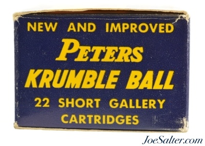 Peters Krumble Ball 22 Short Gallery Ammo Commerical 1962 Issue Full 250 Rds - Image 5 of 7
