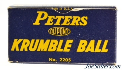 Peters Krumble Ball 22 Short Gallery Ammo Commerical 1962 Issue Full 250 Rds - Image 2 of 7