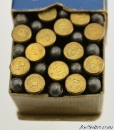Peters Match 22 LR Ammo Full Box 1953 Issues "Unique" Bullet - 7 of 7
