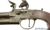 British Iron Frame Tap-Action Flintlock Pistol by Bates of London - Image 6 of 14