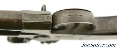 British Iron Frame Tap-Action Flintlock Pistol by Bates of London - Image 13 of 14