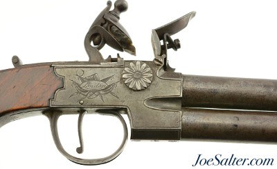 British Iron Frame Tap-Action Flintlock Pistol by Bates of London - Image 3 of 14