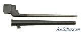 WWII Canadian Enfield No.4 MkII Bayonet with Scabbard Long Branch