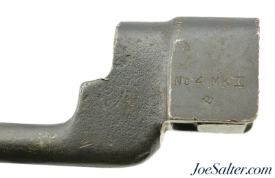 WWII Canadian Enfield No.4 MkII Bayonet with Scabbard Long Branch - Image 2 of 5