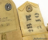 WWI U.S. M1910 Cartridge Belt "Mills" with .45 1911 Magazine Pouch - 4 of 7
