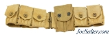 WWI U.S. M1910 Cartridge Belt "Mills" with .45 1911 Magazine Pouch - 1 of 7