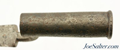 Original British Land Pattern Brown Bess Musket Socket Bayonet 1800 - Image 7 of 10