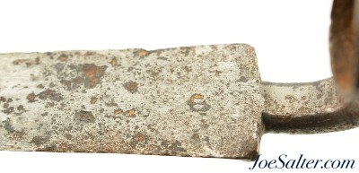 Original British Land Pattern Brown Bess Musket Socket Bayonet 1800 - Image 8 of 10