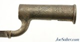 Original British Land Pattern Brown Bess Musket Socket Bayonet 1800 - Image 4 of 10