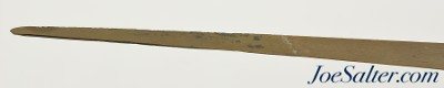 Original British Land Pattern Brown Bess Musket Socket Bayonet 1800 - Image 9 of 10
