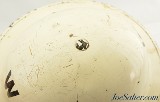 Canadian Civil Defense Brodie Helmet MkII Warden 1938 - Image 3 of 5