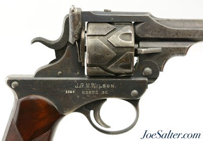 Cased Webley-Fosbery Model 1903 Target Revolver Belonging to Capt. James R.M. Wilson, OBE - Image 3 of 15