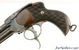 Very Rare Cased Charles Lancaster Four-Barreled Folding Trigger Pistol .476 Enfield - 6 of 15